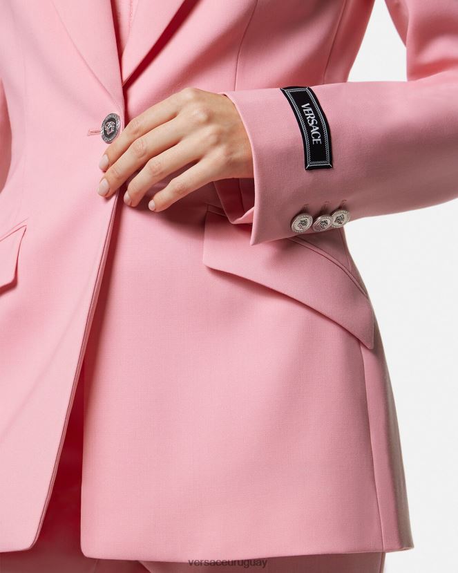 Versace blazer con medusa y botonadura sencilla mujer un color ropa H88R0H108