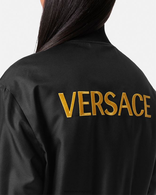 Versace chaqueta bomber reversible con diseño barroco mujer imprimir ropa H88R0H88