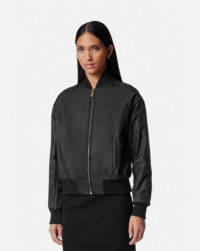 Versace chaqueta bomber reversible con diseño barroco mujer imprimir ropa H88R0H88