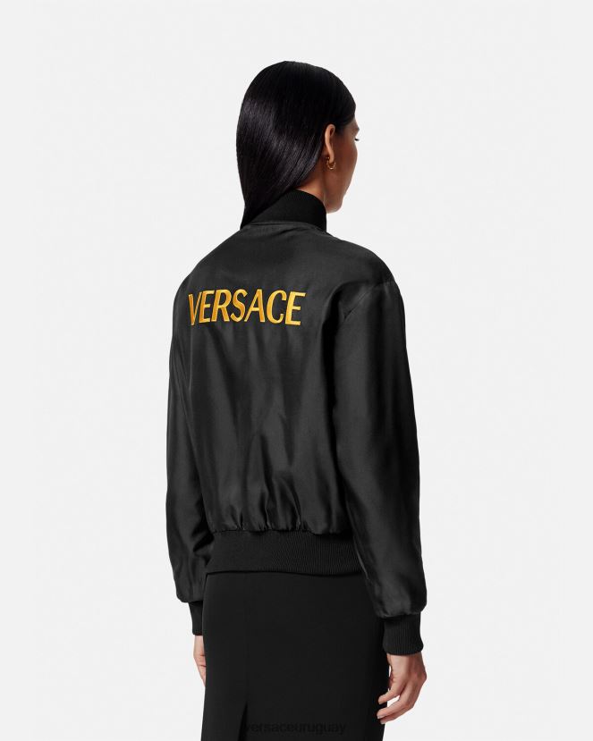 Versace chaqueta bomber reversible con diseño barroco mujer imprimir ropa H88R0H88