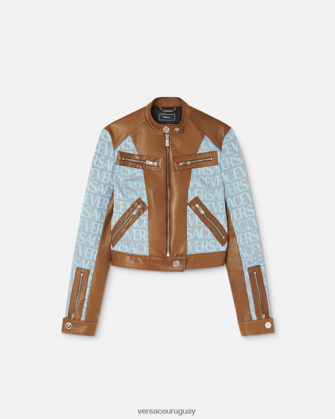 Versace chaqueta integral mujer imprimir ropa H88R0H84