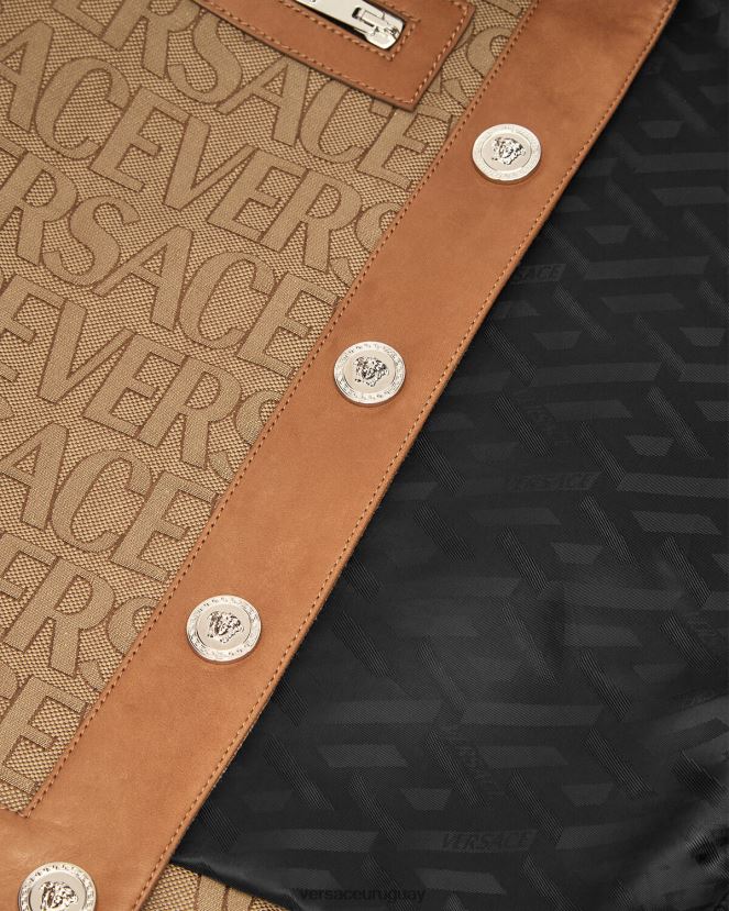 Versace chaqueta tipo blusón por toda la prenda mujer imprimir ropa H88R0H85