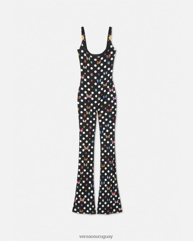 Versace mono con mariposas y medusa '95 mujer un color ropa H88R0H7