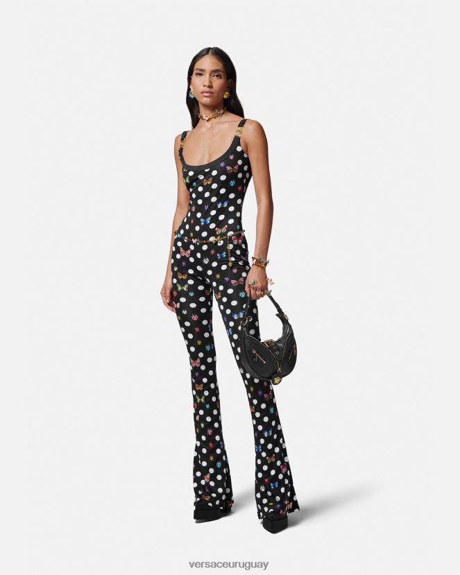 Versace mono con mariposas y medusa \'95 mujer un color ropa H88R0H7