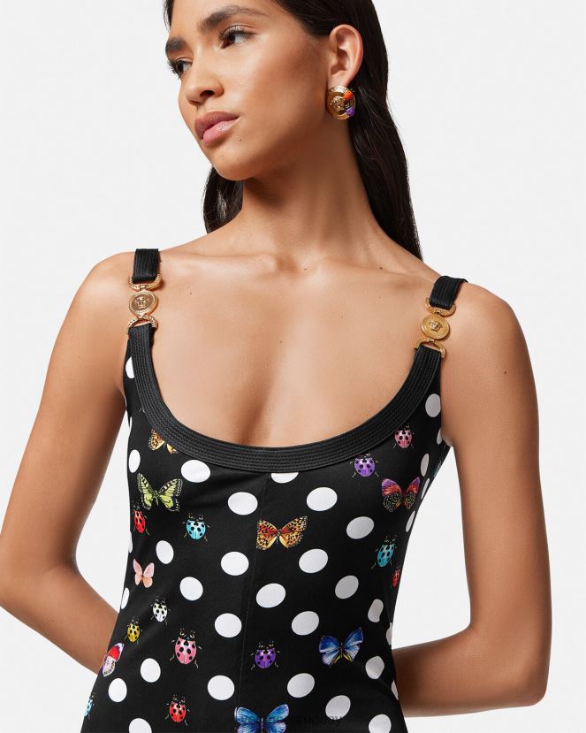 Versace mono con mariposas y medusa \'95 mujer un color ropa H88R0H7