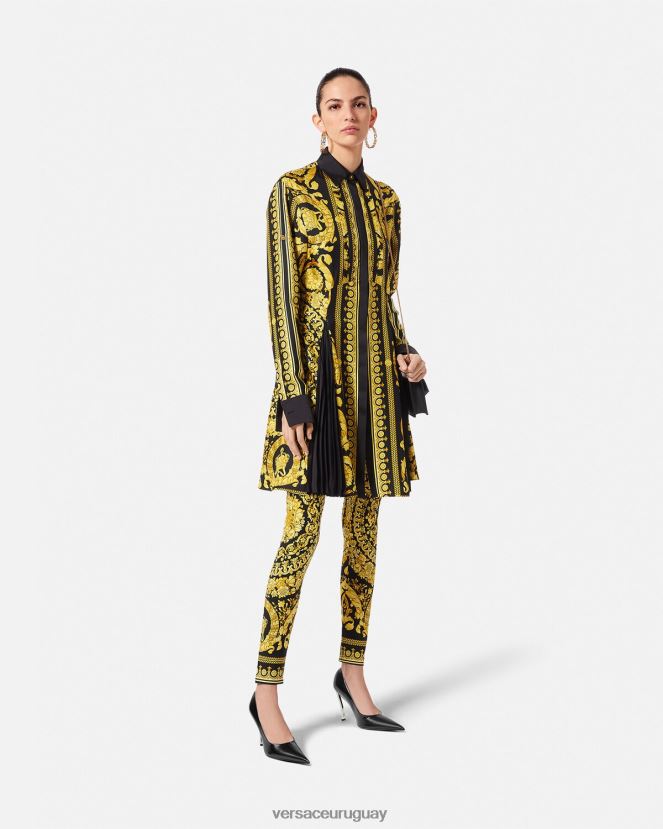 Versace leggings barrocos mujer imprimir ropa H88R0H199
