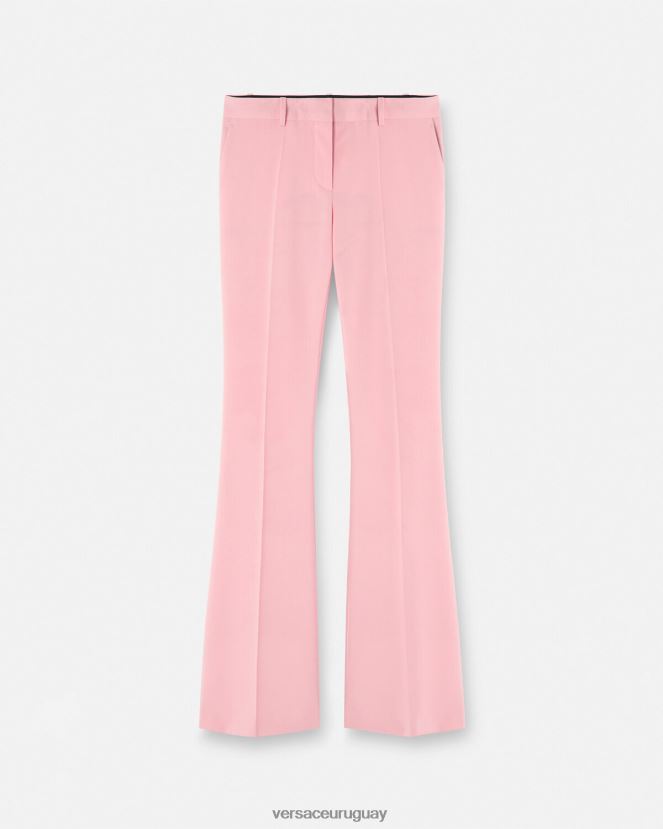 Versace pantalones acampanados mujer un color ropa H88R0H120