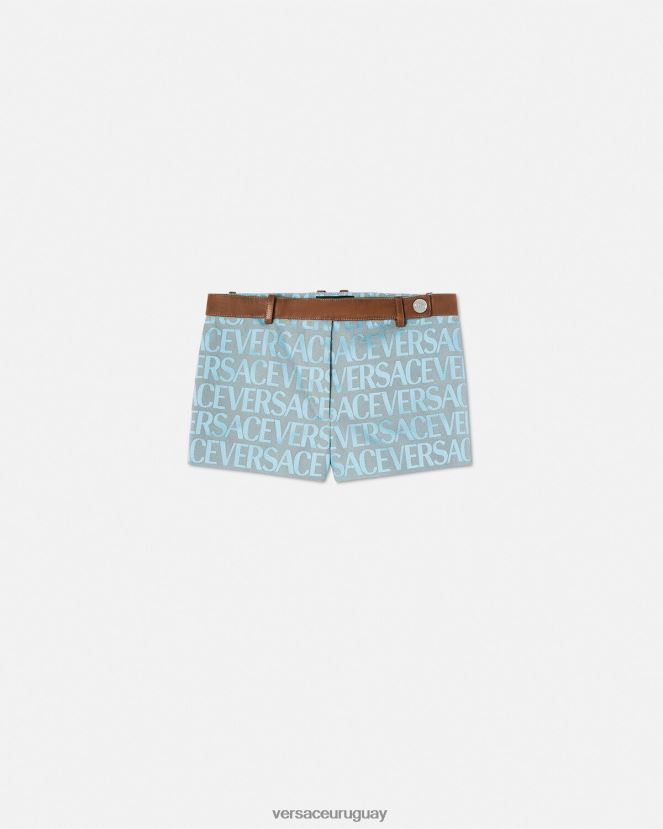 Versace pantalones cortos mujer imprimir ropa H88R0H194