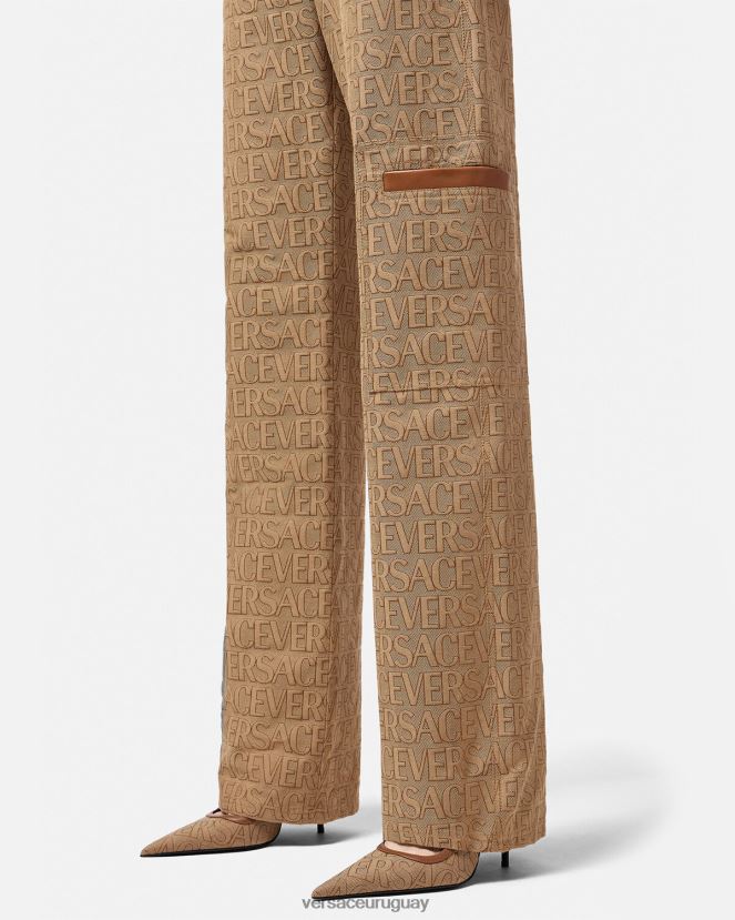 Versace pantalones por toda la prenda mujer imprimir ropa H88R0H195