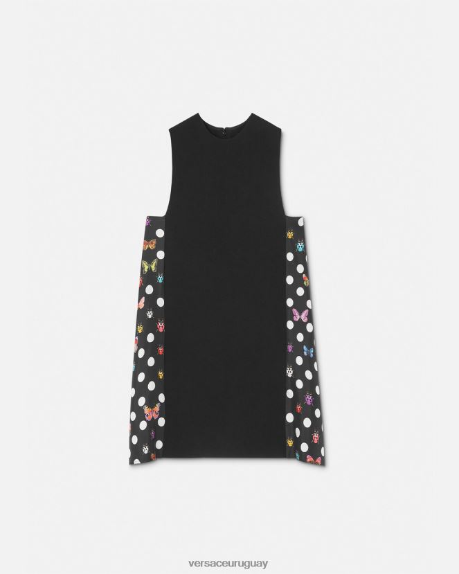 Versace mini vestido de mariposas mujer un color ropa H88R0H3