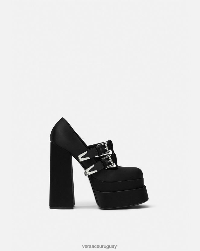 Versace bombas de plataforma aevitas mujer negro zapato H88R0H417