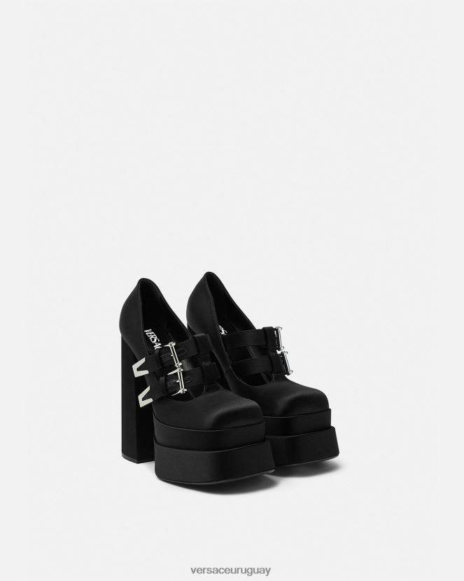 Versace bombas de plataforma aevitas mujer negro zapato H88R0H417
