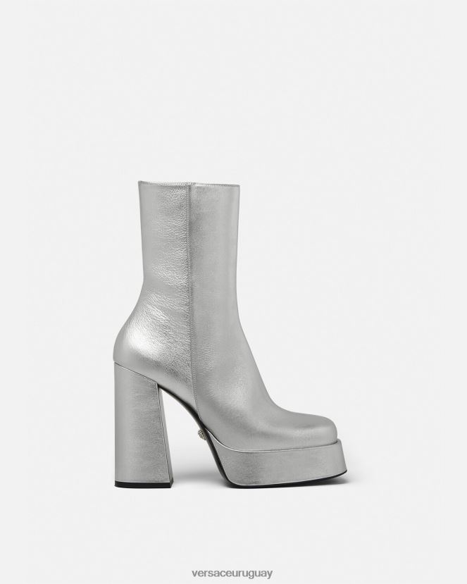 Versace botas aevitas con plataforma metalizada mujer un color zapato H88R0H406