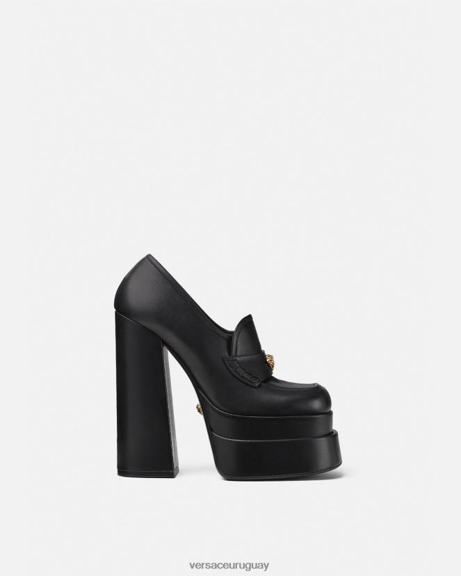 Versace mocasines con plataforma aevitas mujer negro zapato H88R0H430
