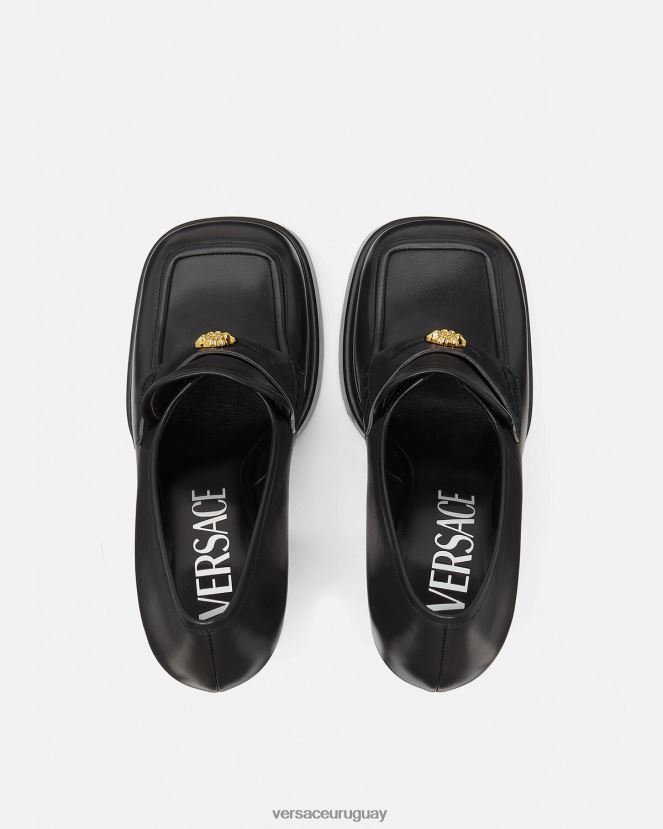 Versace mocasines con plataforma aevitas mujer negro zapato H88R0H430