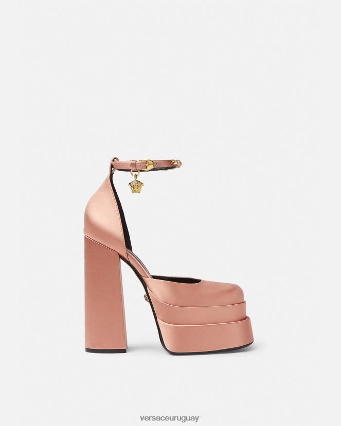 Versace zapatos de salón con plataforma medusa aevitas mujer rosa zapato H88R0H411