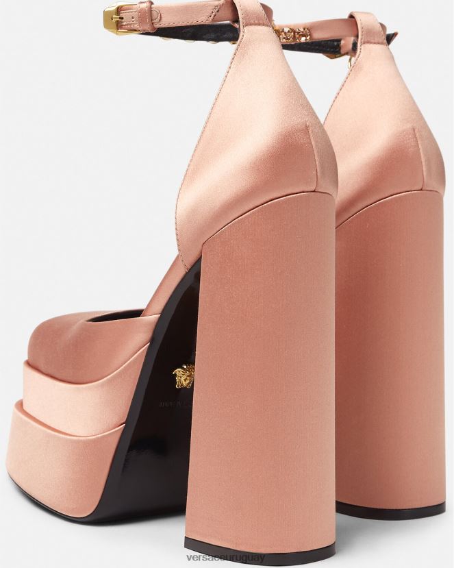 Versace zapatos de salón con plataforma medusa aevitas mujer rosa zapato H88R0H411