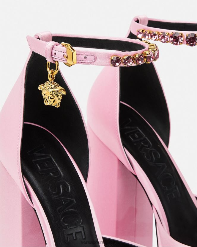 Versace zapatos de salón con plataforma medusa aevitas mujer rosa zapato H88R0H423