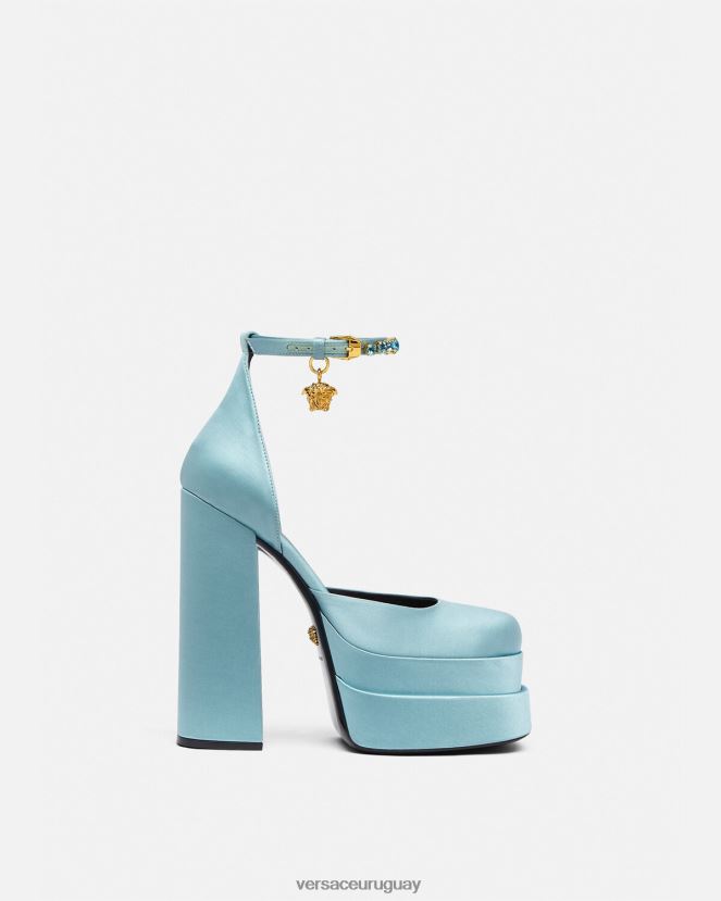 Versace zapatos de salón con plataforma medusa aevitas mujer un color zapato H88R0H413