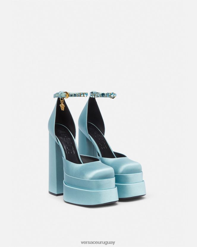 Versace zapatos de salón con plataforma medusa aevitas mujer un color zapato H88R0H413