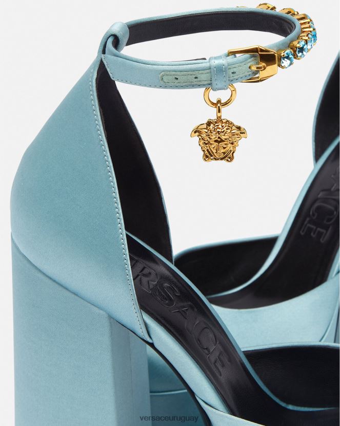 Versace zapatos de salón con plataforma medusa aevitas mujer un color zapato H88R0H413