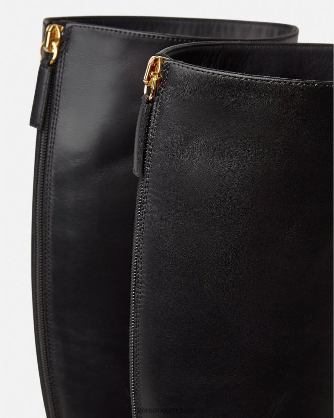 Versace botas altas aevitas con plataforma mujer negro zapato H88R0H477