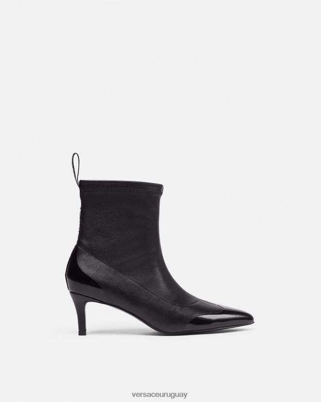 Versace botas lula con logo mujer negro zapato H88R0H2272