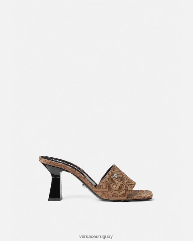 Versace mules por toda la prenda mujer marrón zapato H88R0H441