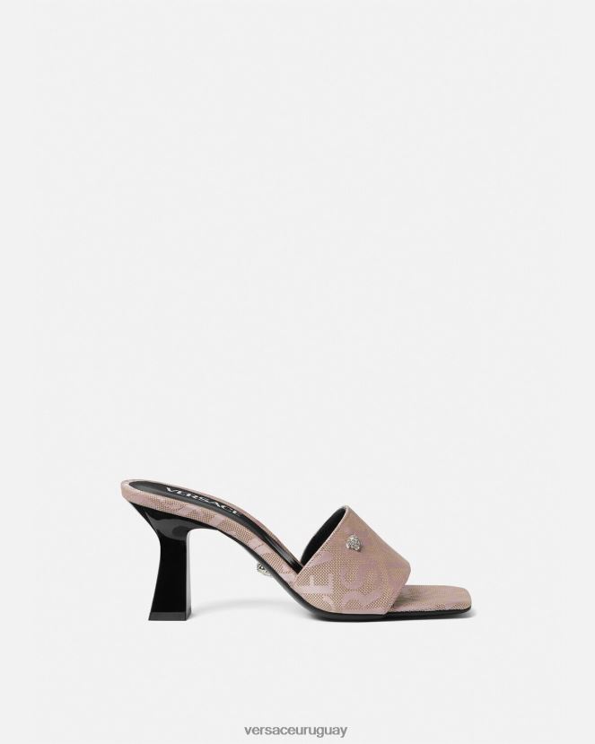 Versace mules por toda la prenda mujer rosa zapato H88R0H442