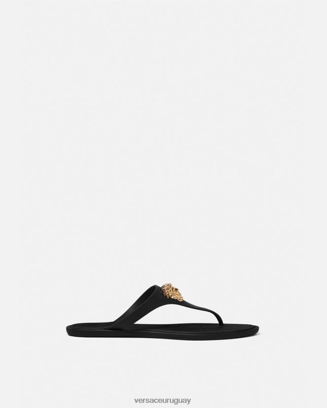 Versace sandalias medusas mujer negro zapato H88R0H453