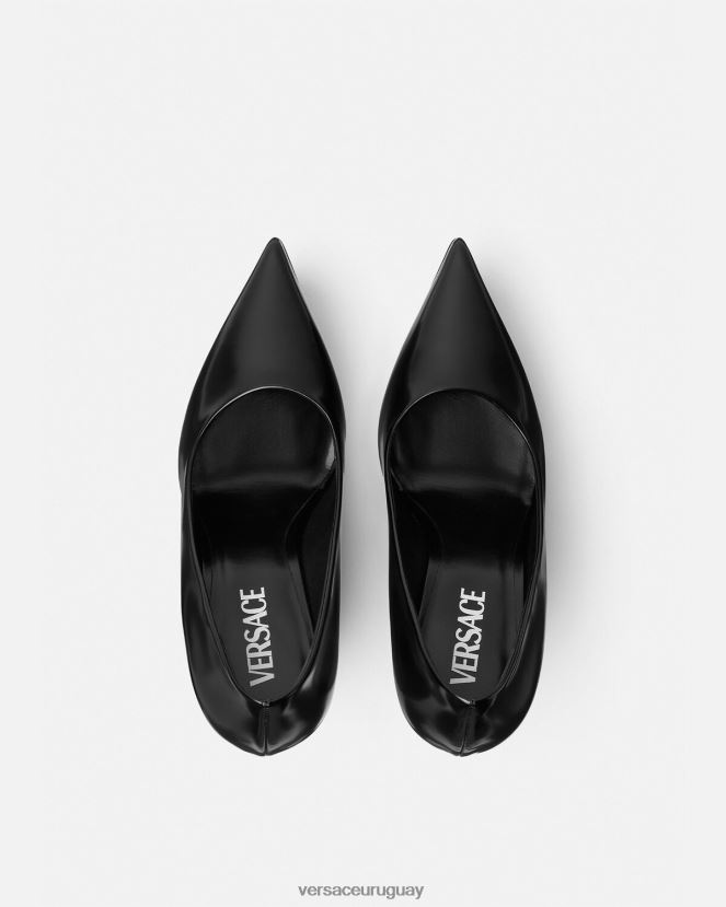 Versace bombas de plataforma tempestad mujer negro zapato H88R0H491