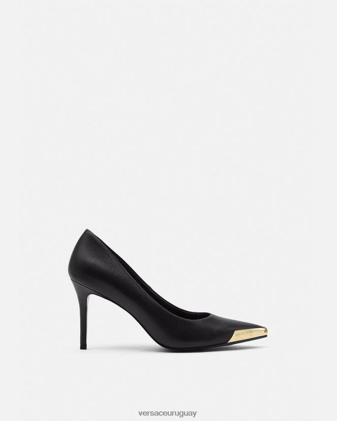 Versace bombas escarlata mujer negro zapato H88R0H2273