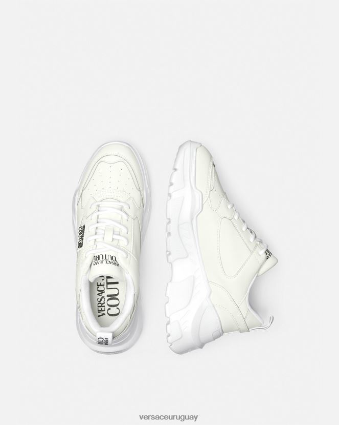 Versace zapatillas de deporte speedtrack mujer blanco zapato H88R0H2263