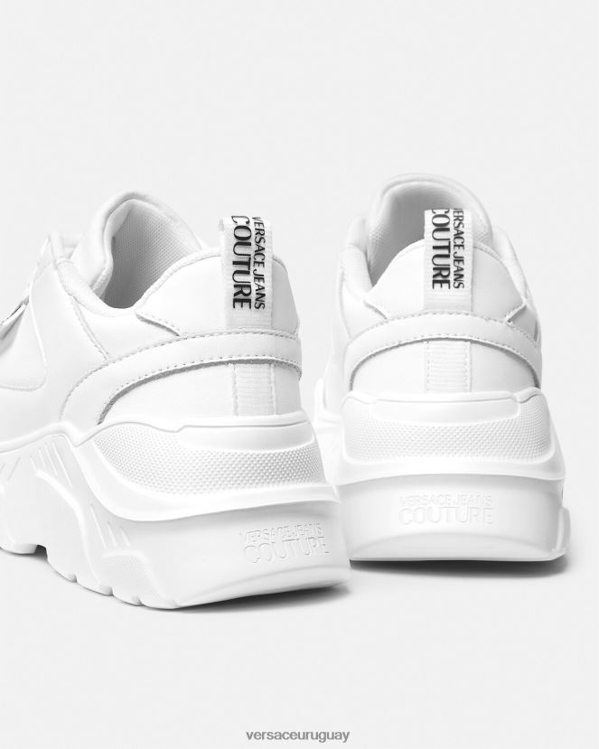 Versace zapatillas de deporte speedtrack mujer blanco zapato H88R0H2274