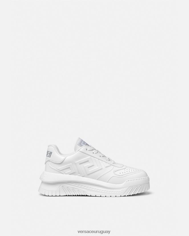 Versace zapatillas greca odissea mujer blanco zapato H88R0H503