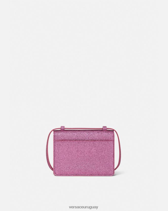Versace bandolera con corazón y medusa niños rosa bolsas H88R0H2071