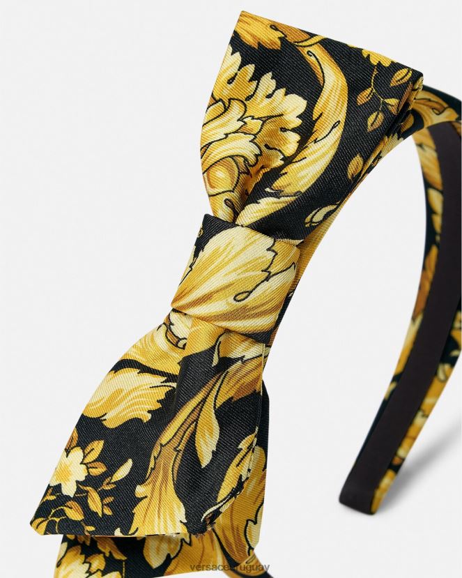 Versace diadema con lazo barroco niños imprimir accesorios H88R0H2066