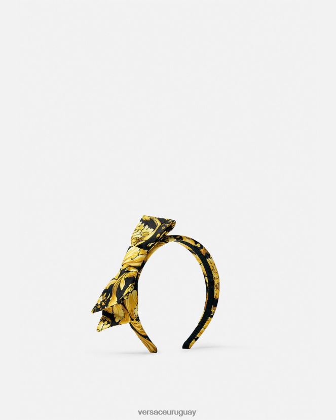 Versace diadema con lazo barroco niños imprimir accesorios H88R0H2066