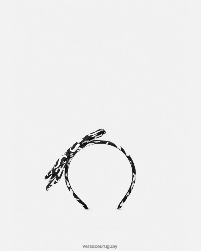 Versace diadema por toda la prenda niños negro y estampado accesorios H88R0H2079