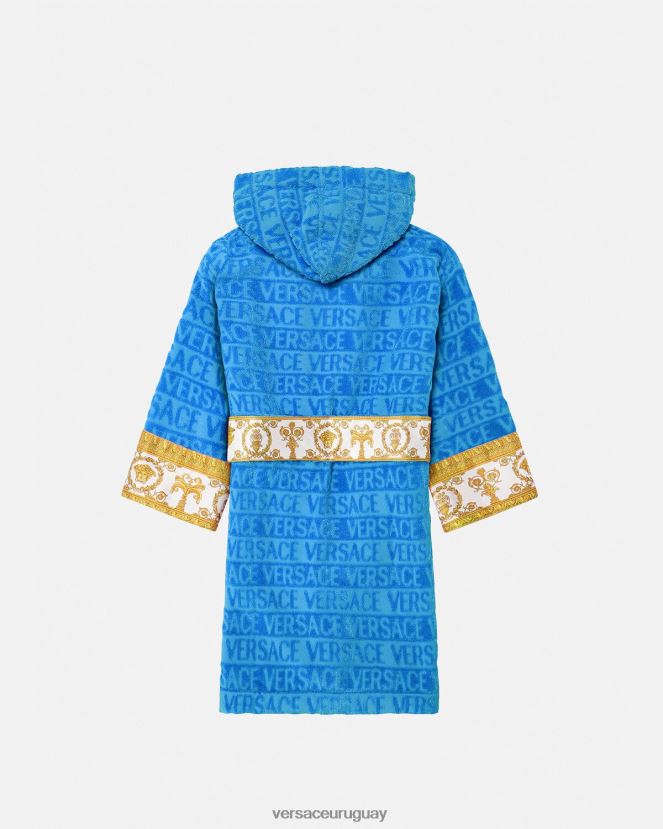 Versace bata de baño niños azul claro ropa H88R0H2064