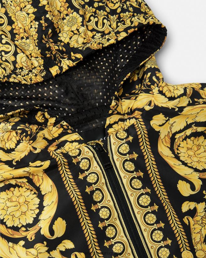 Versace chaqueta cortavientos barroco niños imprimir ropa H88R0H1983