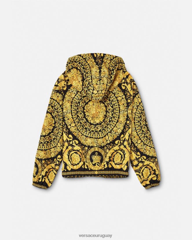 Versace chaqueta cortavientos barroco niños imprimir ropa H88R0H1983