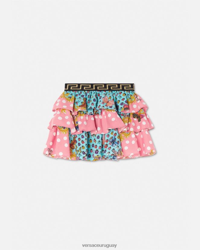Versace falda mariposas niños imprimir ropa H88R0H1939