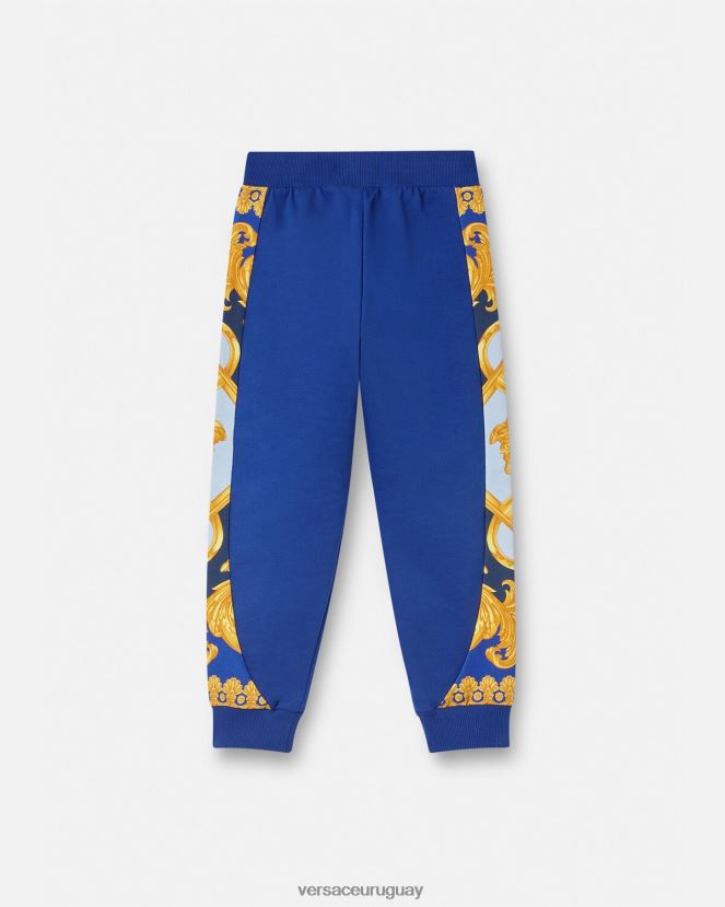 Versace pantalones de chándal barroco 660 niños Plano ropa H88R0H2110