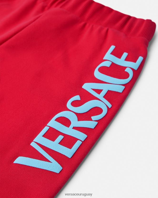 Versace pantalones deportivos con gafas de sol de medusa niños rojo ropa H88R0H2138