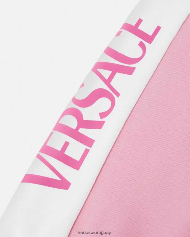 Versace pantalones deportivos con logo para bebé niños 6p910 ropa H88R0H1857