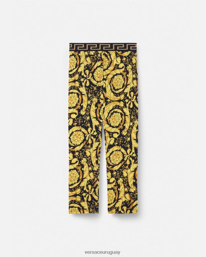 Versace leggings barrocos niños imprimir ropa H88R0H1960