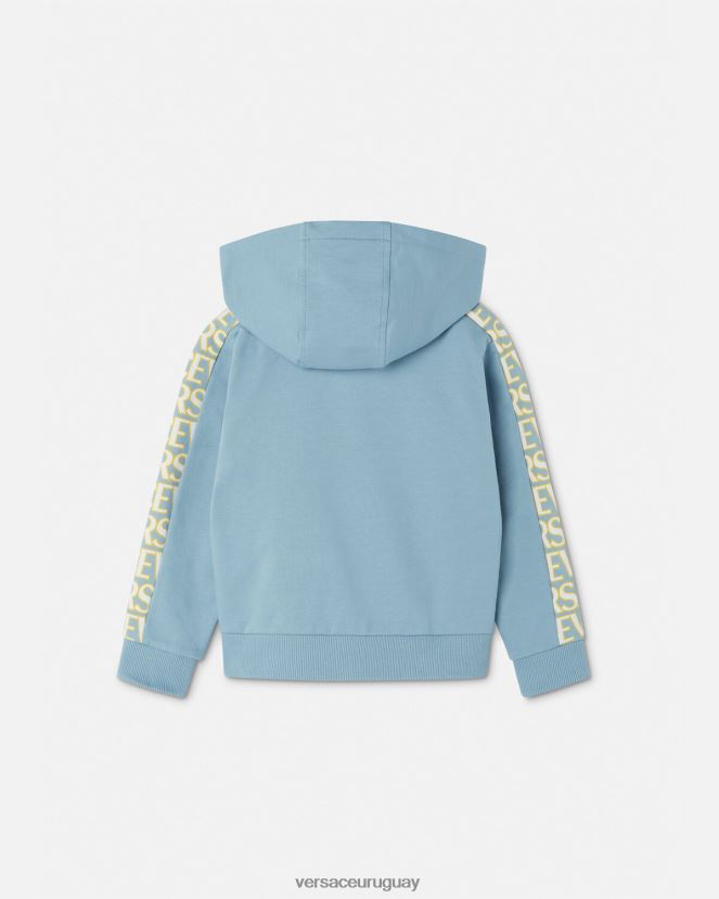 Versace sudadera con capucha niños azul claro ropa H88R0H2083