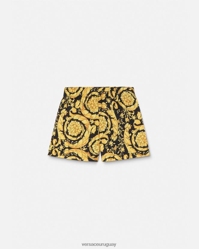 Versace shorts de baño para bebé barroco niños imprimir ropa H88R0H1885