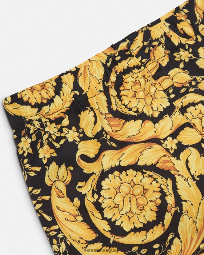 Versace shorts de baño para bebé barroco niños imprimir ropa H88R0H1885